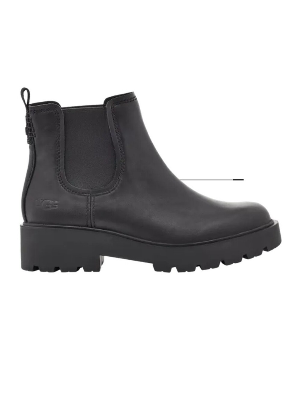 UGG Black Markstrum Chelsea Ankle Boot for Women